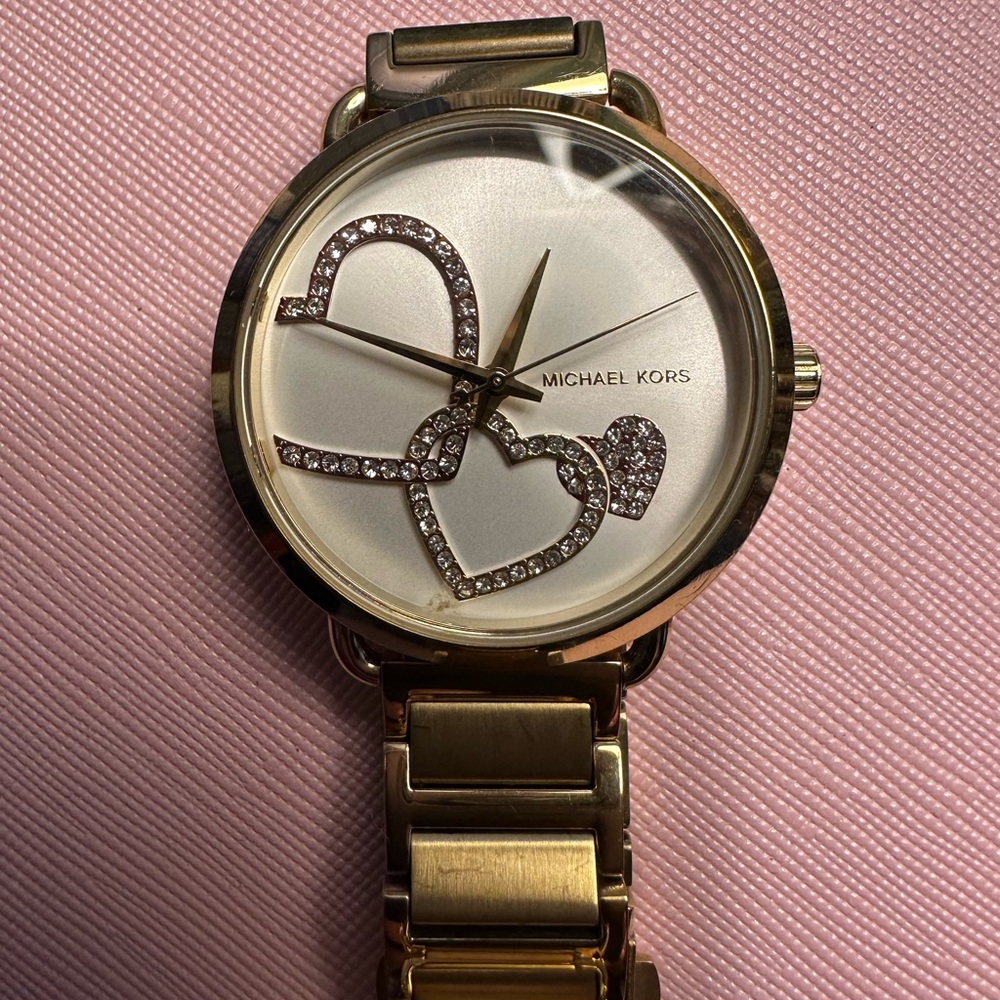 Michael Kors heart watch